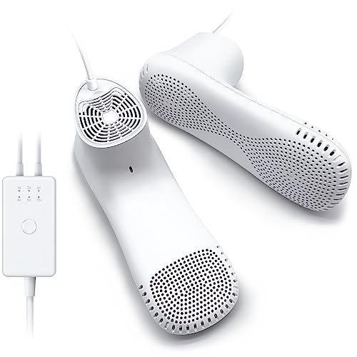 靴乾燥機 消臭の強化 くつ乾燥機 シューズ乾燥機 ファン付き 静音 タイマー機能 PSE認証済み スニーカー 革靴 長靴 ブーツ 汗まみれの足 梅雨対策 防臭 除湿 日本語取扱説明書付